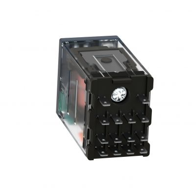 Zelio Relay Przekaźnik miniaturowy LED 4C/O 6A,24V DC RXM4AB2BD SCHNEIDER (RXM4AB2BD)